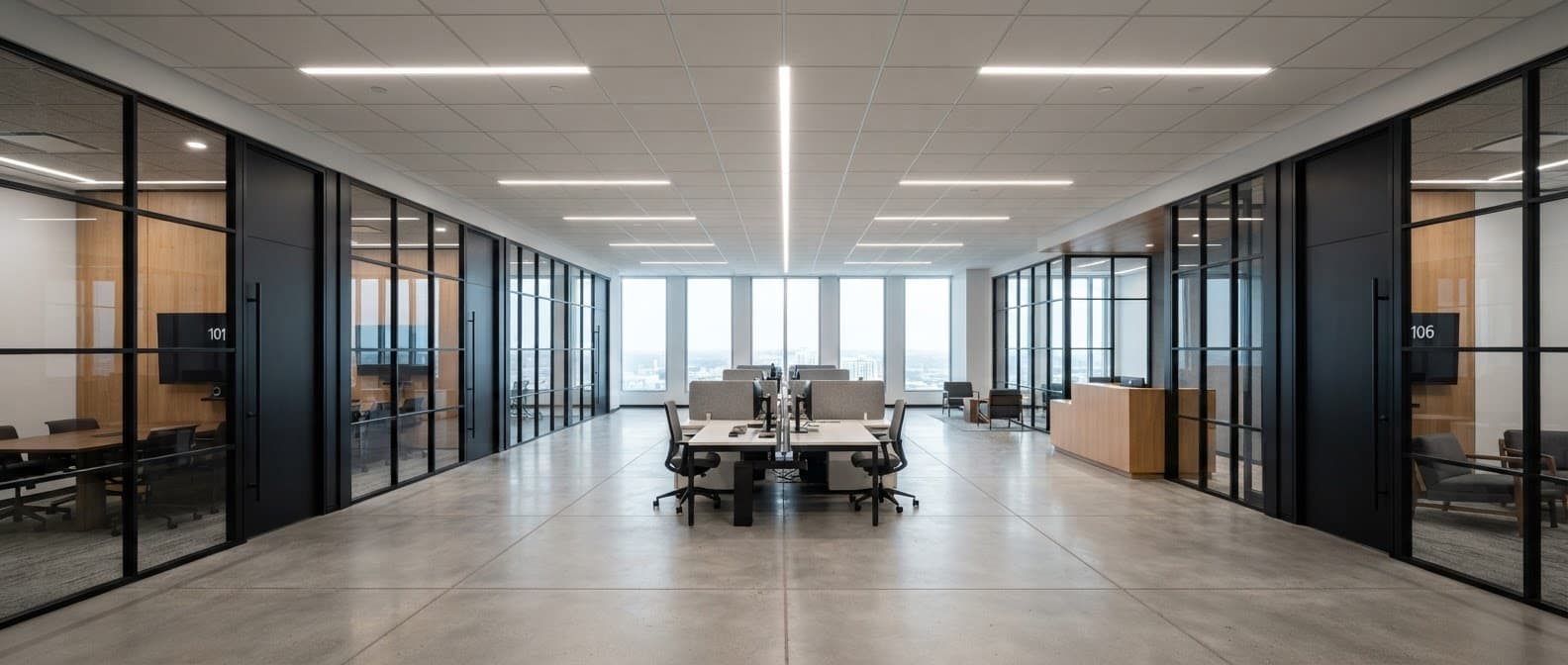 Office build-out tenant improvements